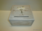Hand-painted Wooden Wedding Wish Box.