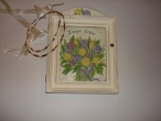 Hand-painted Wreath Box Toulips