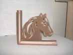 Hand-painted wooden book stand “horse”.