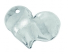 Metal Heart for Wedding Favors.