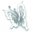 Metal Butterfly for Christening Favors.