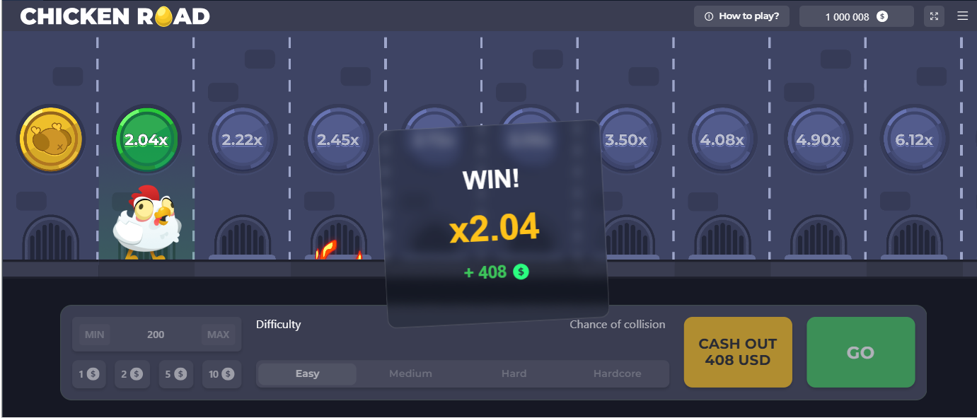 Chicken Cross the Road Casino Game Demo Chicken Crossing Road Gambling