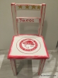 Hand-painted Children's Chairs Olympiakos
