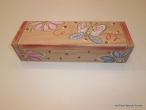 Hand-painted Wooden jewelry box.