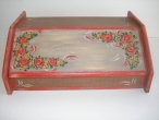 Hand-painted Wooden Bread Case.