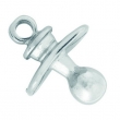Metal Pacifier for Christening Favors.