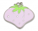 Metal Strawberry for Christening Favors.
